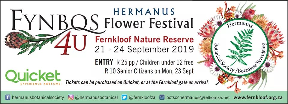 2019 Hermanus Flower and Fynbos Festival - 21st to 24th September, 2019