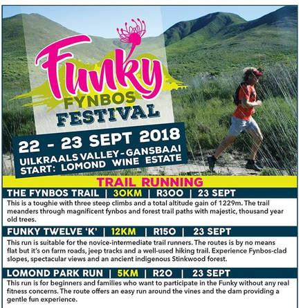 Funky Fynbos Festival - 22nd to 23rd Sept 2018