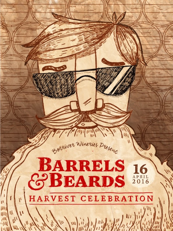 Botriver Barrels and Beards Wine Festival 16th April 2016