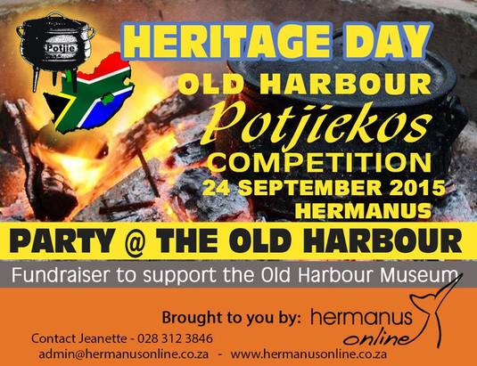Heritage Day - National Braai Day - 24th Sept 2015