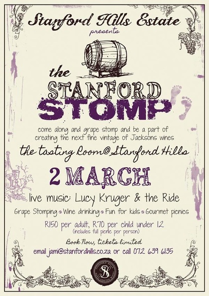Stanford Hills Wine Stomp 2nd March 2013