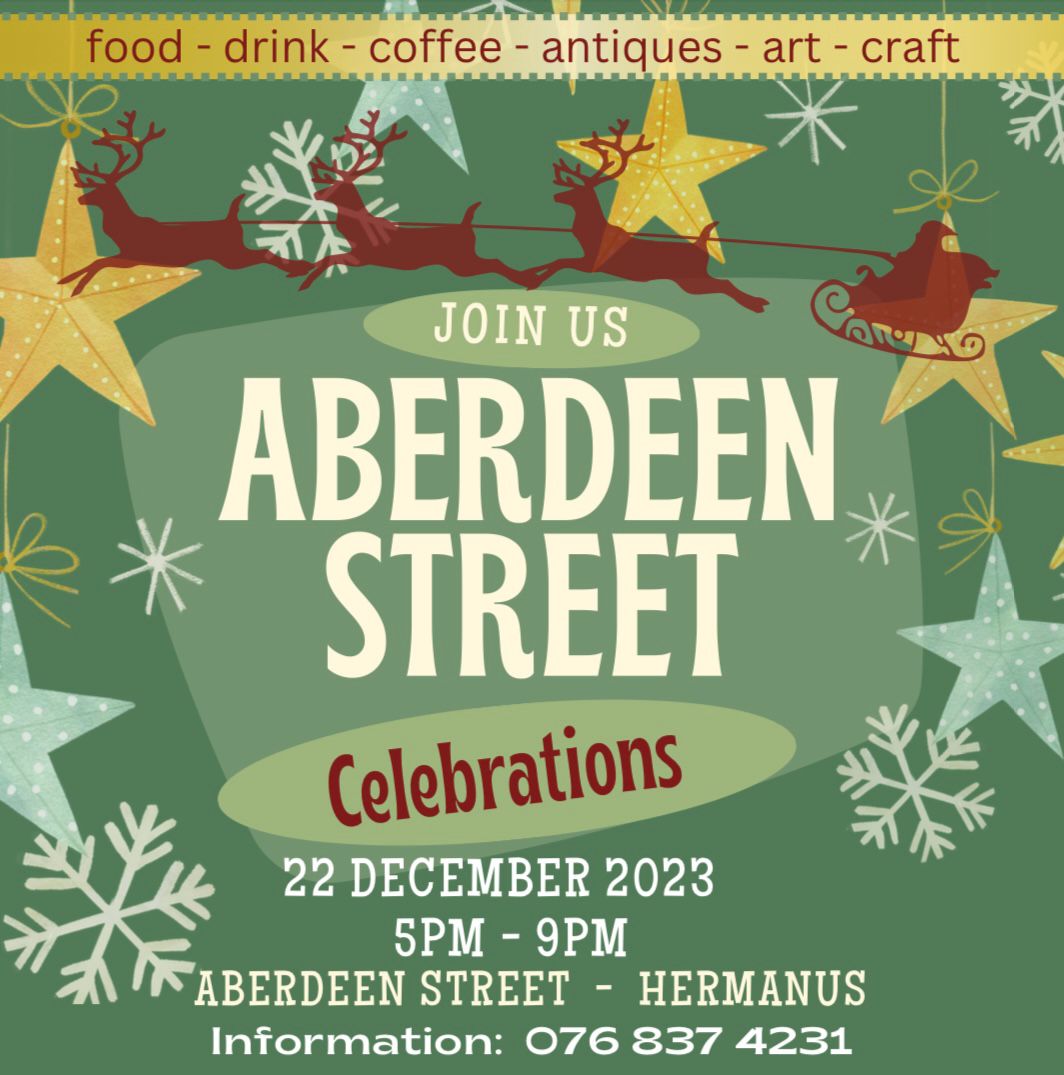 Aberdeen Street, Hermanus - Xmas celebrations - 22nd December 2023 