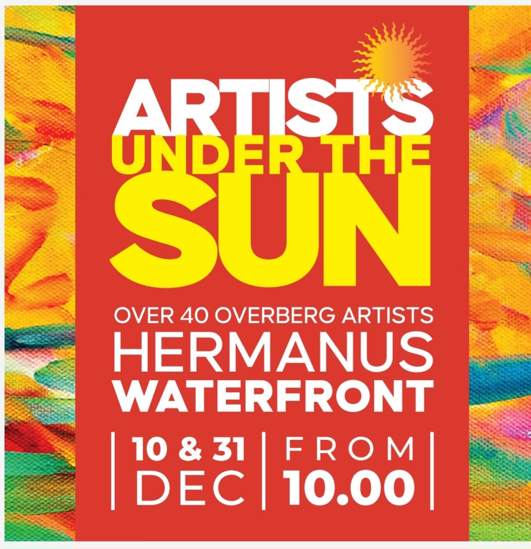 Artists under the sun, Hermanus Waterfront Dec 2023