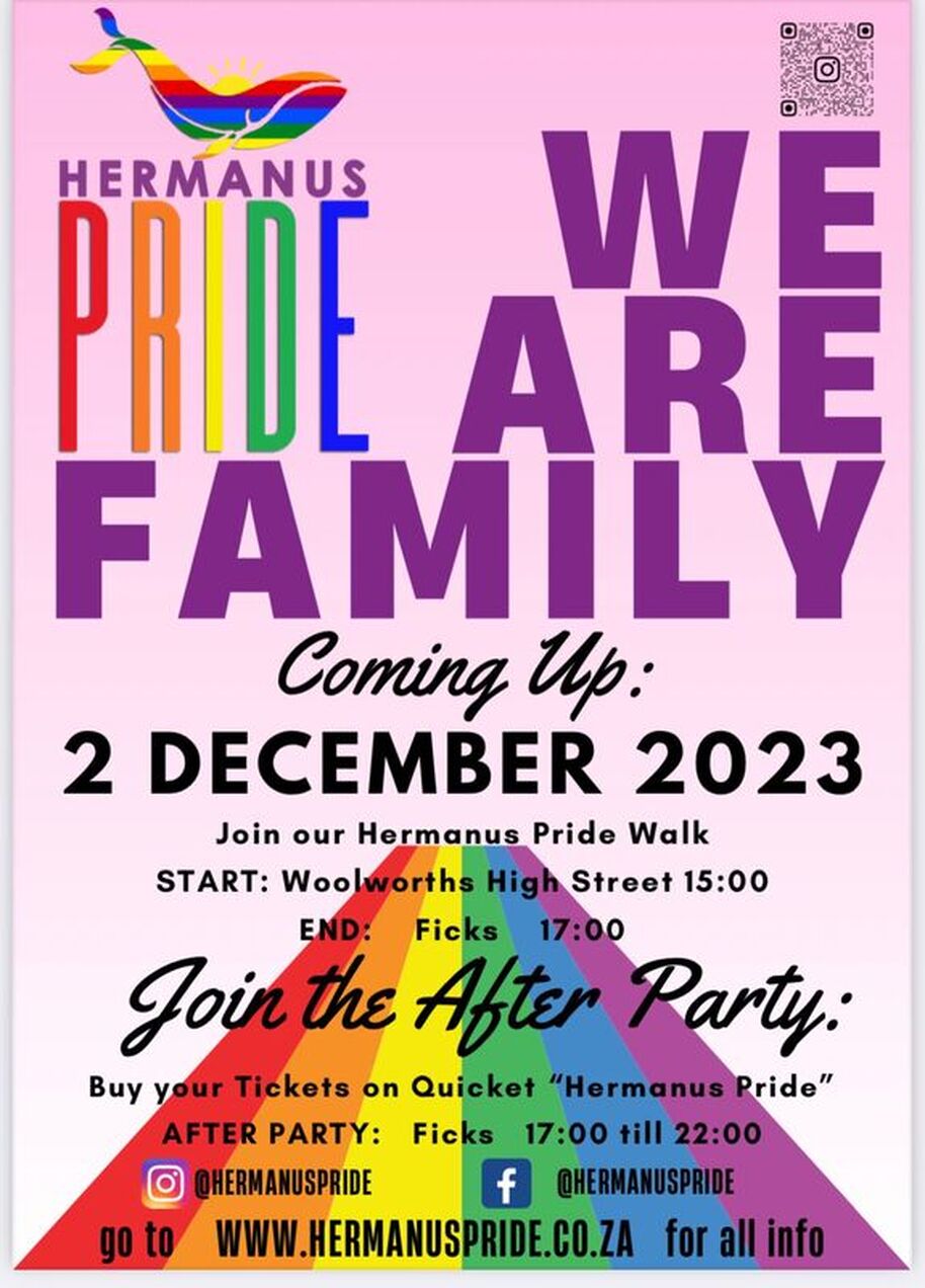 Pride in Hermanus - 2nd December 2023
