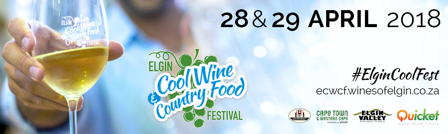 Elgin and Grabouw 2018 - Wine and Food Festival - 28th and 29th April 2018