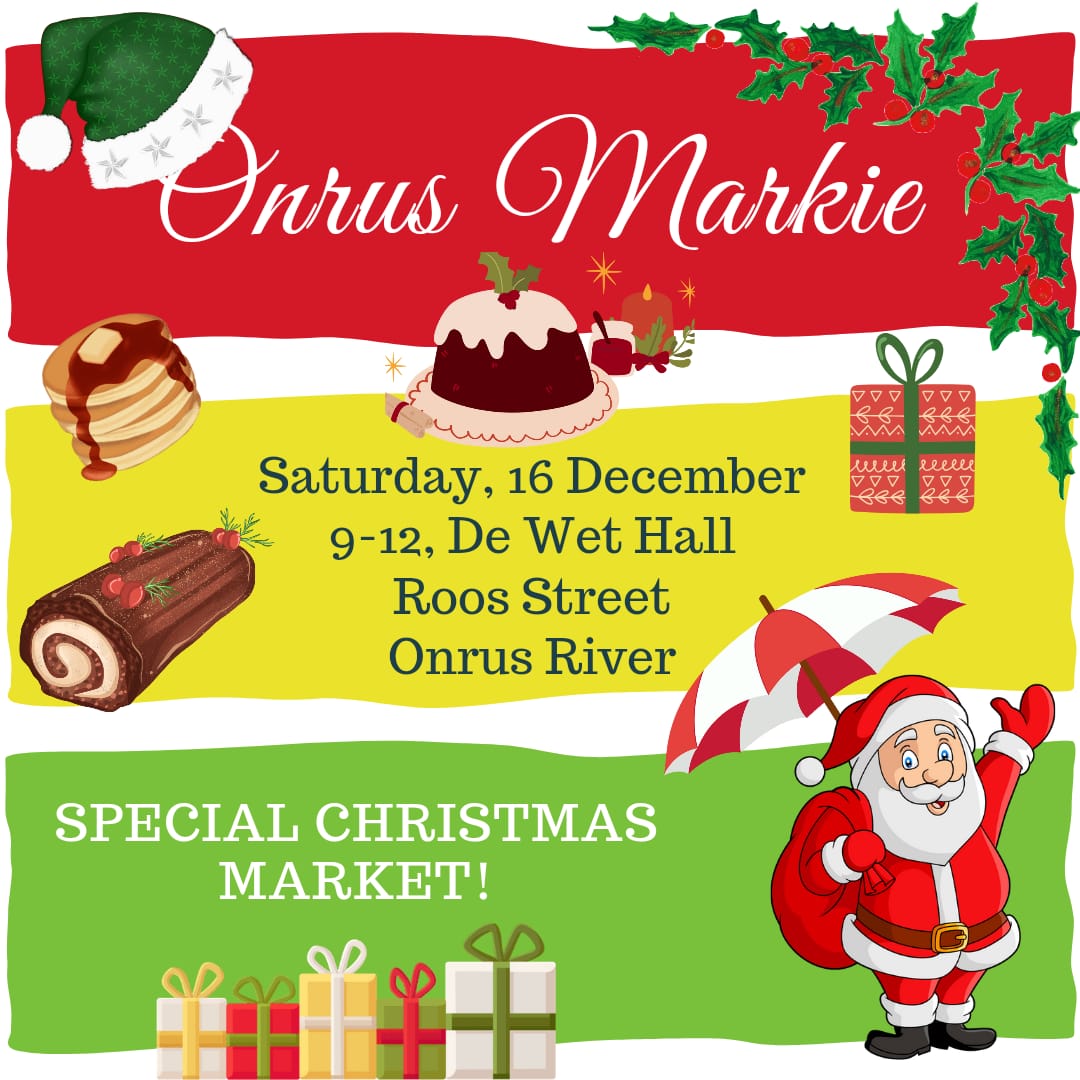 Onrus Market - 16th December 2023 - De Wet Hall, Onrus River, Hermanus