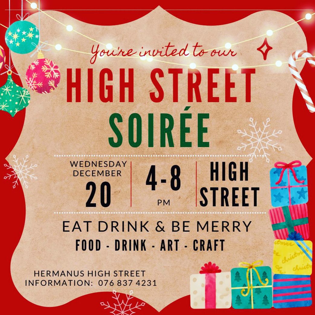 Soiree market, High Street, Hermanus - 20th December 2023