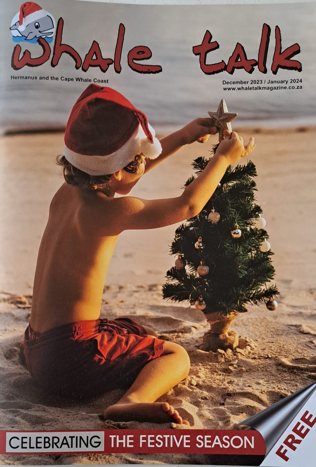 Whale Talk magazine of Hermanus - Christmas festive season edition 2023